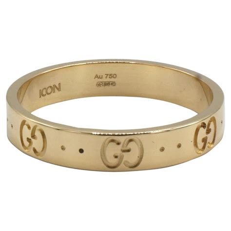 anello gucci gg oro bianco|Anelli GUCCI .